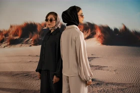 شومیز میدی زنانه بنتون 307346 Rose Merry-کرم