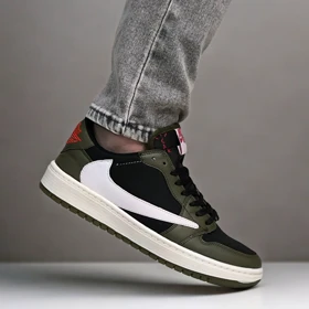 نایک ایر جردن 1 بدون ساق تراویس اسکات بی جی ( Nike Air Jordan 1 Low Travis Scott BG)