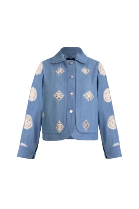 کت جین - 2137 (آبی)