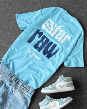 تیشرت نخ پنبه جی استار Basic Warm Upper G Star T-Shirt