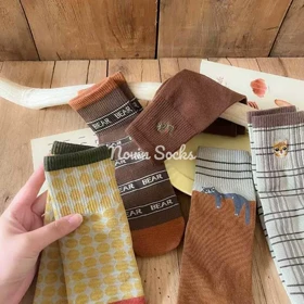 جوراب ساق‌دار طرح Lucky Cat