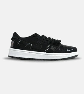 کفش کتانی مردانه و زنانه مشکی نایک NIKE jordan vodoo
