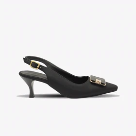 کفش مجلسی زنانه پاشنه‌دار 5 سانت مدل 400945 _ sandal valentino