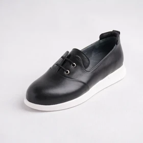 کفش چرم کالج زنانه 6078