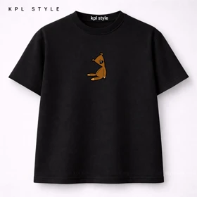 تیشرت باکسی طرح تدی مستربین 100٪ پنبه | کد 1369