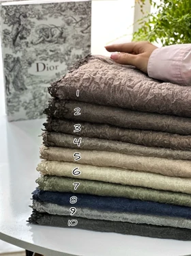 شال پفکی شکوفه ای