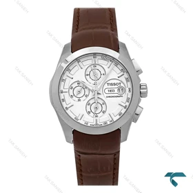 ساعت تیسوت زنانه 1853 بند چرم قهوه ای Tissot-8264-L
