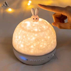 چراغ خواب عروسکی Moonlight Bunny