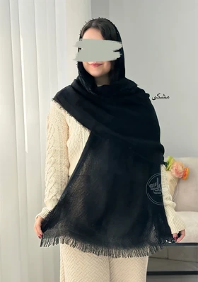 شال پاییزی دور ریش