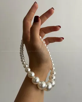 گردنبند مرواریدی فشن
