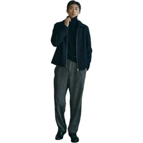 شلوار پارچه ای ریلکس فیت مردانه H & M کد 347