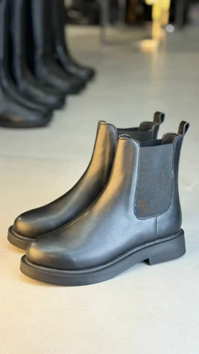 6374 - نیم بوت دوکش ساده 6374