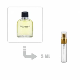 دکانت عطر ادکلن دولچه گابانا پور هوم 5 میلی اصلی DOLCE & GABBANA Pour Homme