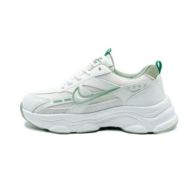 کفش و کتانی زنانه و دخترانه مدل نایک NIKE رنگ سفید فسفری