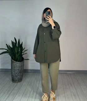 مانتو کتان کارن 2(ایراد دار)