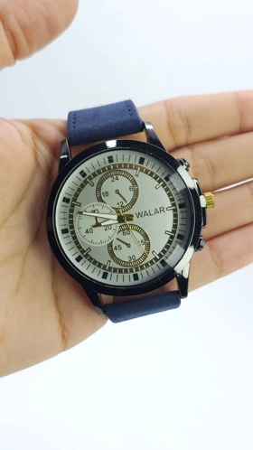 ساعت مچی مردانه والار Walar WG0239 با موتور کوارتز و سبک 3موتوره