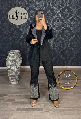 ست کت و شلوار مخمل : 8547
