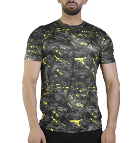 تیشرت ورزشی مردانه ریباک GMS-4B0253 زرد