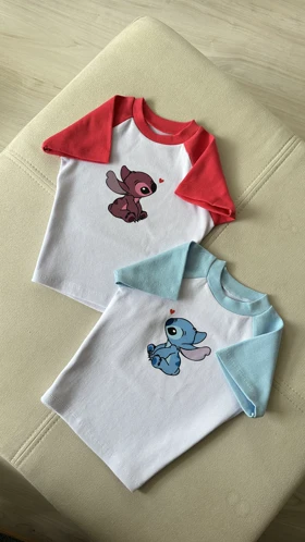 تیشرت کراپ‌رگلان استیچ