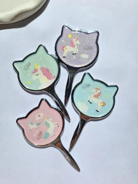 آینه دسته دار فانتزی - کد 459