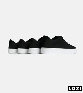کفش کتانی کژوال مردانه مشکی سفید ZARA
