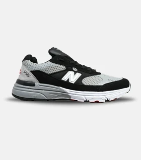کفش کتانی بزرگ پا مشکی طوسی NEW BALANCE 993