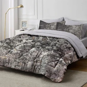 روتختی مخمل شانل طلاکوب مدرن مدل DD