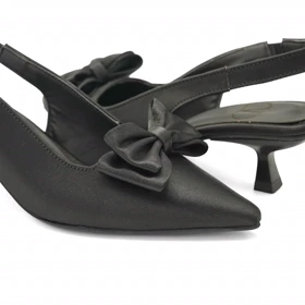 کفش مجلسی زنانه پاشنه‌دار 3 سانت مدل sandal valentino _ 4003p