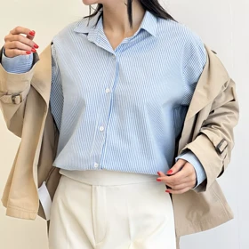 شومیز راه راه 1001455