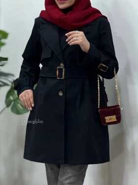ترنچ کت زنانه ضدآب مهر 1