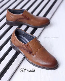 کفش با چرم طبیعی