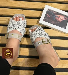 صندل رکابدار زنانه دخترانه تابستانه F 156