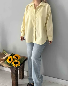 شومیز Milano (زرد کره ای)