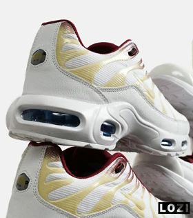 کفش کتانی مردانه و زنانه سفید قرمز زرد NIKE AirMax Plus TN Ultra