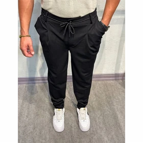 شلوار مام فیت پارچه ای