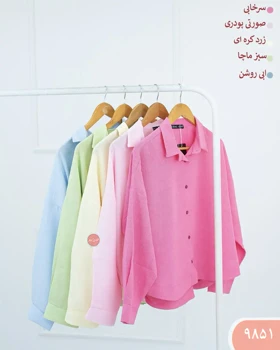 شومیز پاستلی 9851