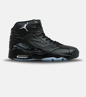 کفش کتانی ساق‌دار مردانه مشکی Nike air jordan 6
