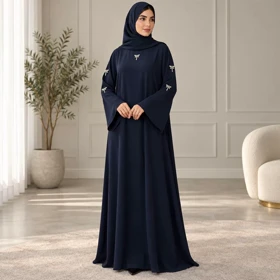 عبا ژاکلین سونیا سرمه ای