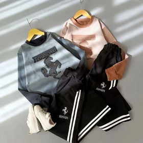 بلوز شلواراسپرت فراری نگین‌دارو ایر براش