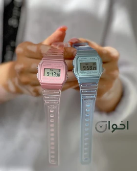 کاسیو اورجینال f91w شفاف (شیشه ای)