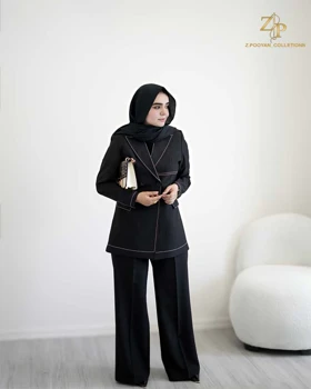 کت و شلوار زنانه گاباردین آلین
