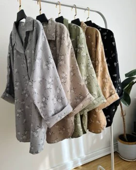 شومیز مانتویی گلبرگ