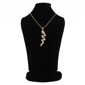 گردنبند دخترانه فانتزی مدل مار