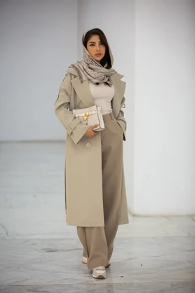 بارانی پارکا بلند ژیله پیلی