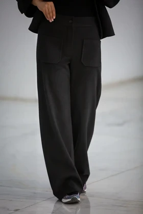 شلوار زنانه دو جیب لامر