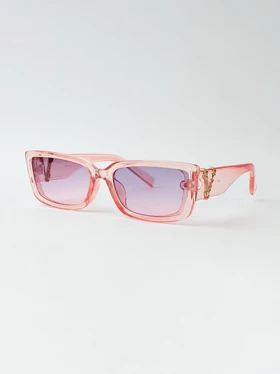 عینک آفتابی زنانه صورتی