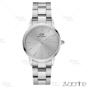 ساعت دنیل ولینگتون آیکونیک لینک زنانه تمام نقره ای 103495