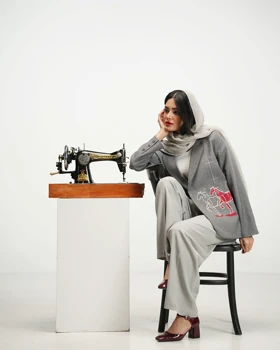کت بهاره تک گلدوزی هرمس