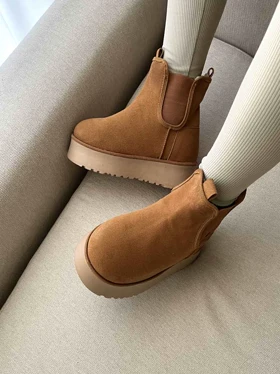 نیمبوت UGG بغل 2 کش