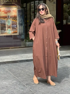 پیراهن مانتویی